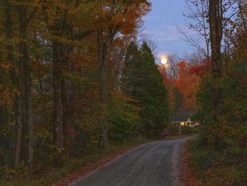 H. David Stein - Hunter's Moon on Tyne Road