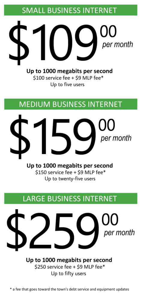 Small, Medium, and Large Business Pricing